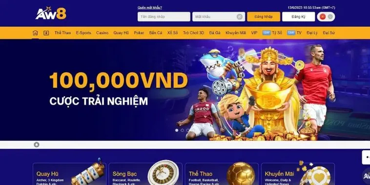 Cơ Hội Nhận Thưởng Khủng Từ Khuyến Mãi Nhà Cái AW8 Đừng Bỏ Lỡ Ngay