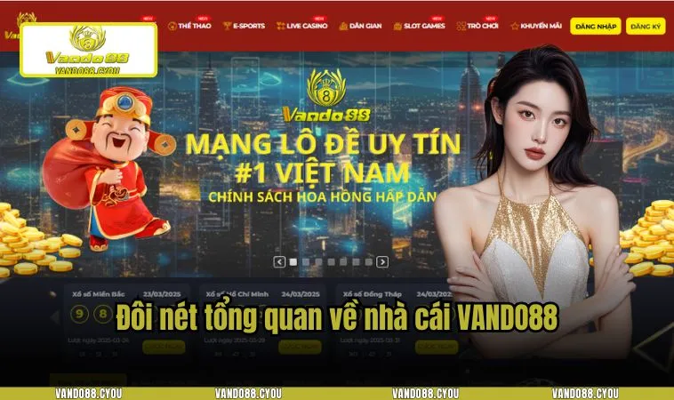 Tổng Hợp Các Siêu Khuyến Mãi Nhà Cái Vando88 Nhận Ngay Mười Lăm Triệu